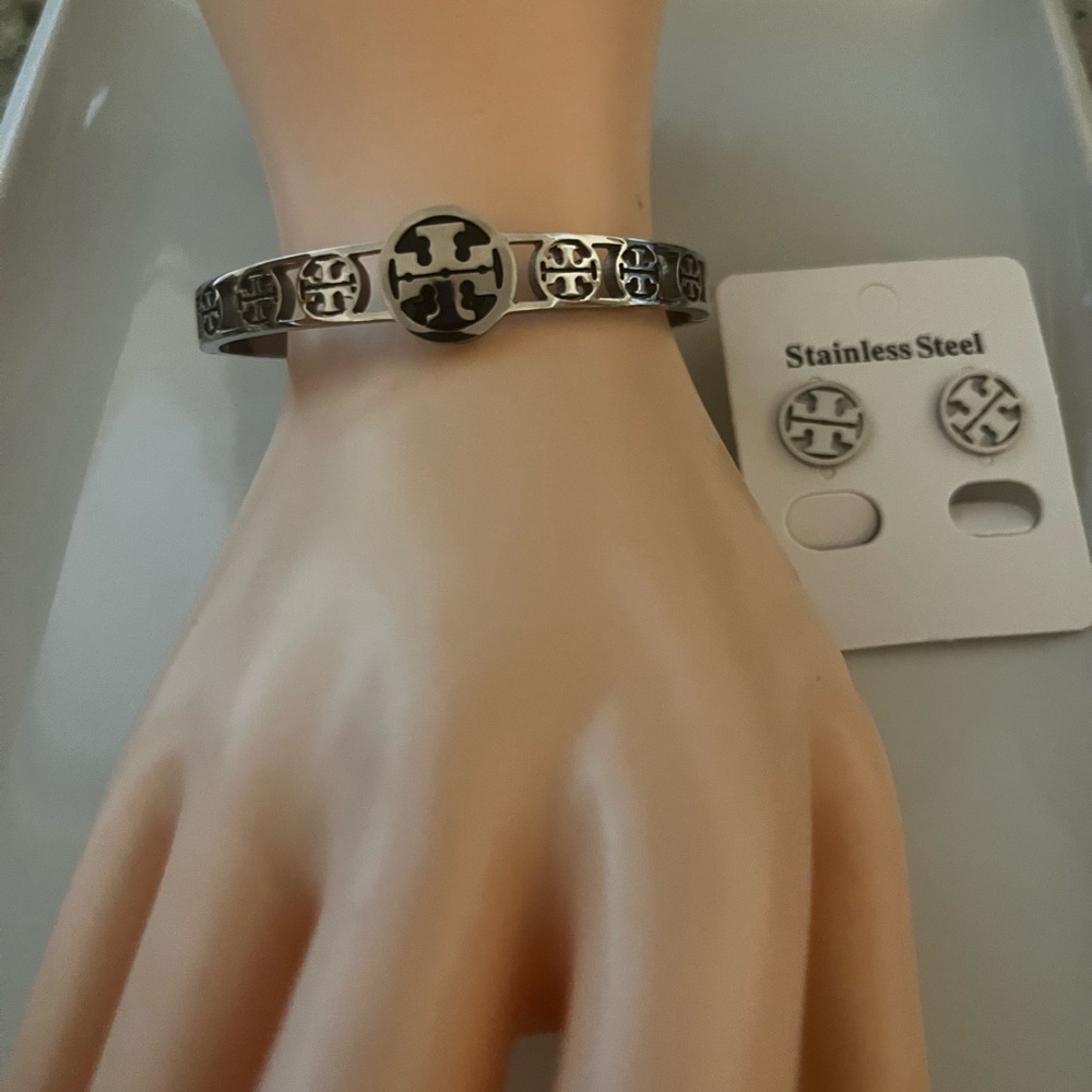 Not Rated Silver Stainless Steel Bracelet